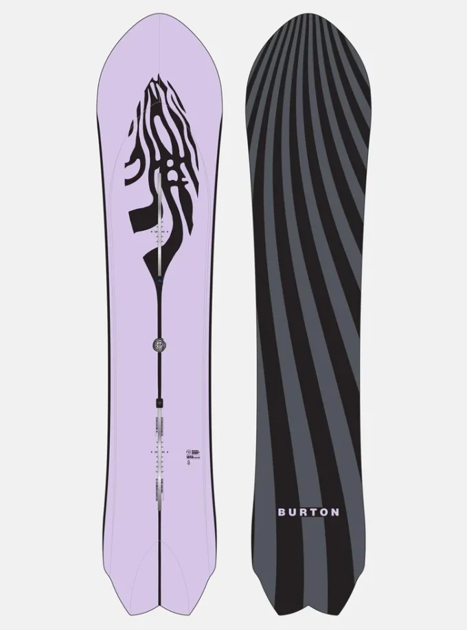 Burton 3D Fish Directional Flat Top Snowboard (Sample)