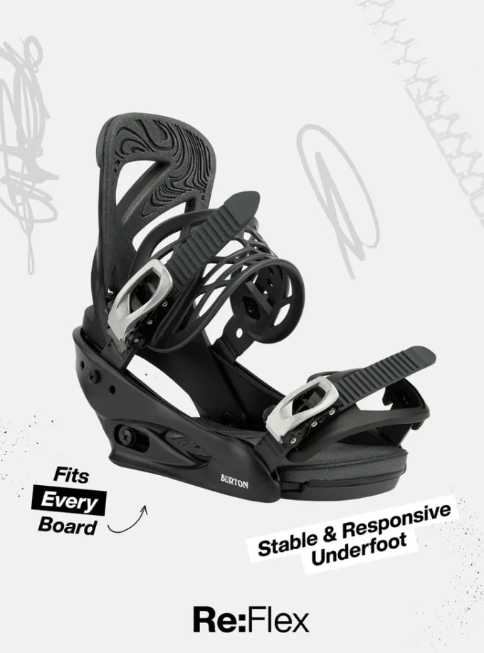 Women’s Burton Escapade Re:Flex Snowboard Bindings